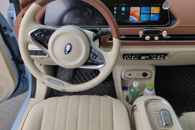 Used ORA Good Cat 2023 401 km Standard Range Luxury Version Lithium Iron Phosphate Steering Wheel