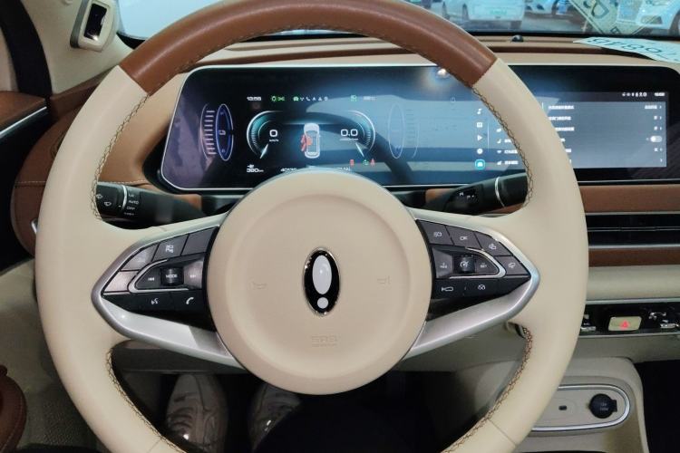 Used ORA Good Cat 2023 401 km Standard Range Premium Version Lithium Iron Phosphate Steering Wheel