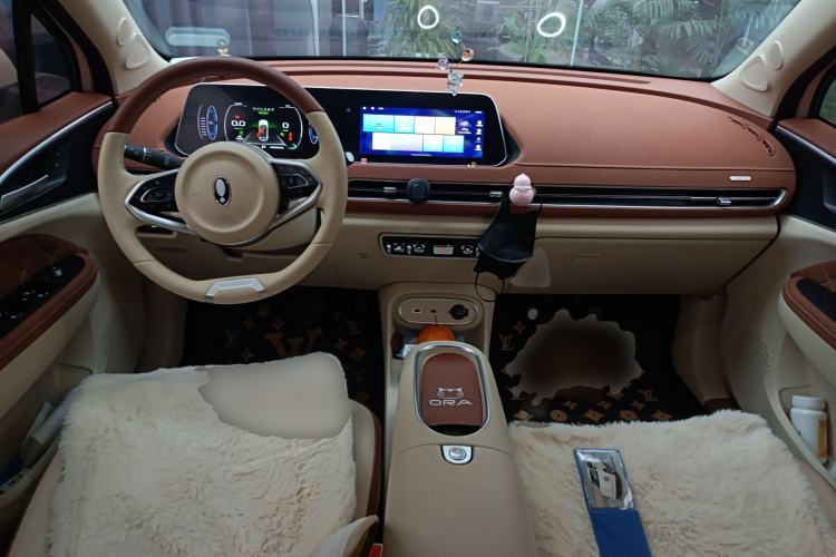 Used ORA Good Cat 2023 401 km Standard Range Luxury Version Ternary Lithium Center Console