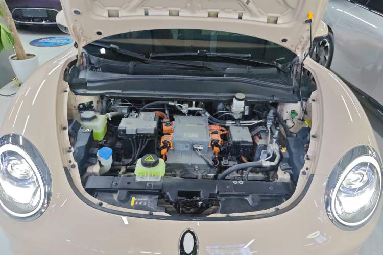 Used ORA Good Cat 2023 401 km Standard Range Luxury Version Ternary Lithium Engine Bay