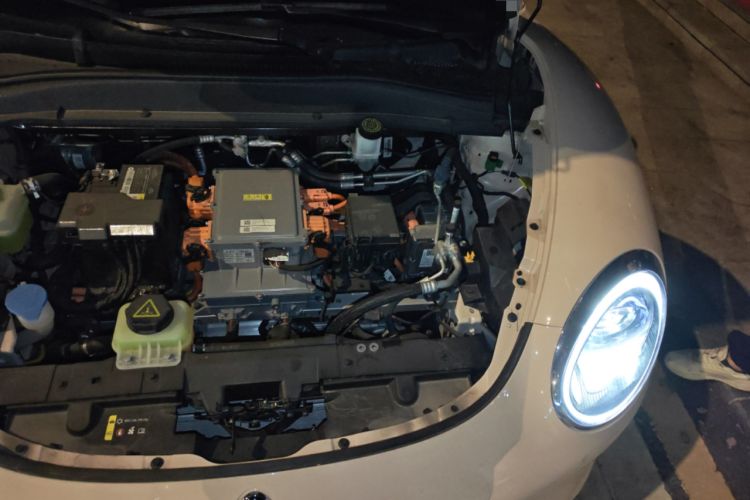 Used ORA Good Cat 2023 401 km Standard Range Premium Version Lithium Iron Phosphate Engine Bay Left