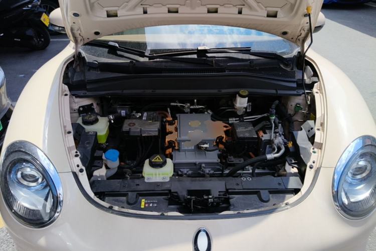 Used ORA Good Cat 2023 401 km Standard Range Luxury Version Lithium Iron Phosphate Engine Bay
