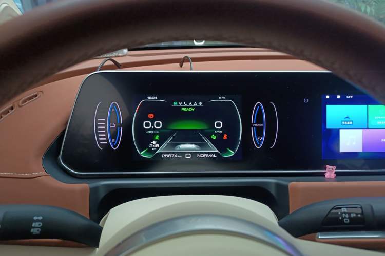 Used ORA Good Cat 2023 401 km Standard Range Luxury Version Ternary Lithium Instrument Cluster