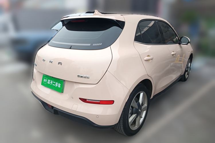 Used ORA Good Cat 2023 401 km Standard Range Luxury Version Ternary Lithium Rear Right 45 Deg