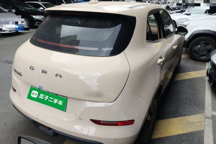 Used ORA Good Cat 2023 401 km Standard Range Luxury Version Lithium Iron Phosphate Rear Right 45 Deg