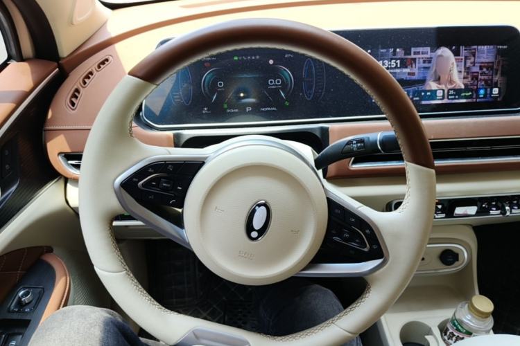 Used ORA Good Cat 2023 401 km Standard Range Luxury Version Lithium Iron Phosphate Steering Wheel