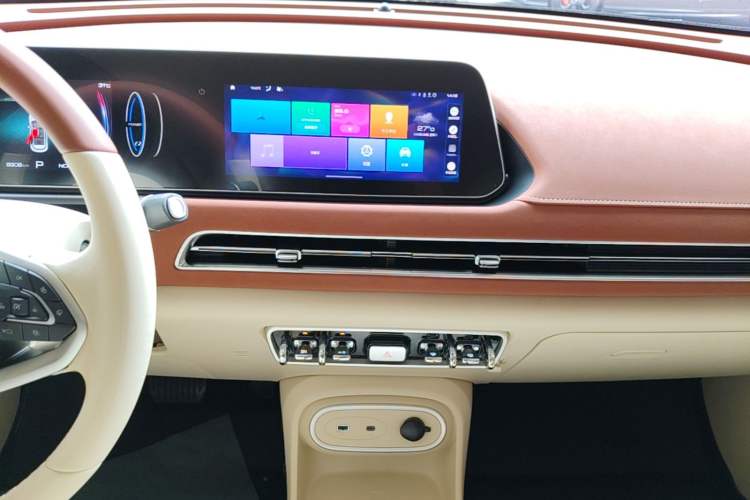 Used ORA Good Cat 2024 401 km Luxury Version Audio And AC Panel