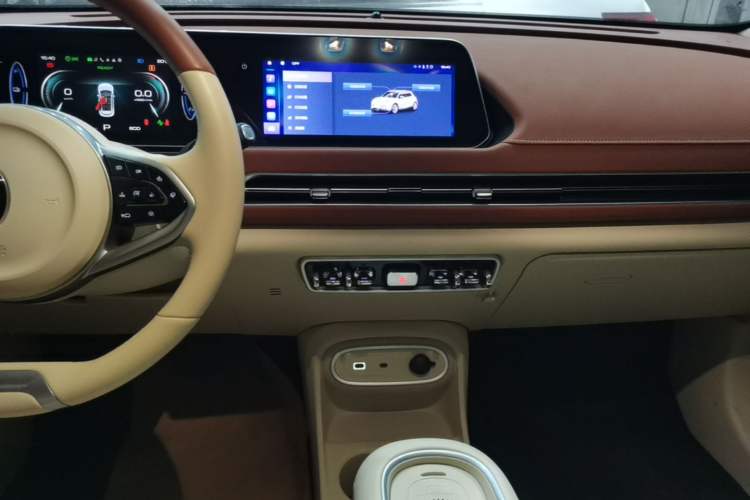 Used ORA Good Cat 2024 401 km Luxury Version Audio And AC Panel