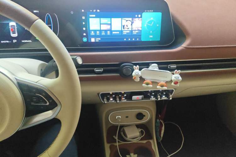 Used ORA Good Cat 2024 401 km Range Luxury Version 135 kW Audio And AC Panel