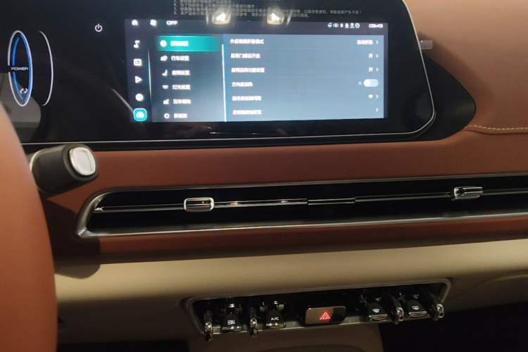 Used ORA Good Cat 2024 401 km Luxury Version 126 kW Audio And AC Panel