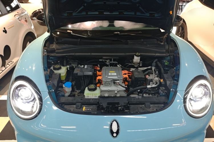 Used ORA Good Cat 2024 401 km Range Luxury Version 135 kW Engine Bay