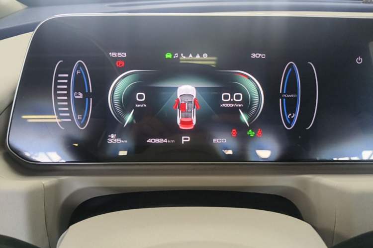Used ORA Good Cat 2024 401 km Luxury Version Instrument Cluster