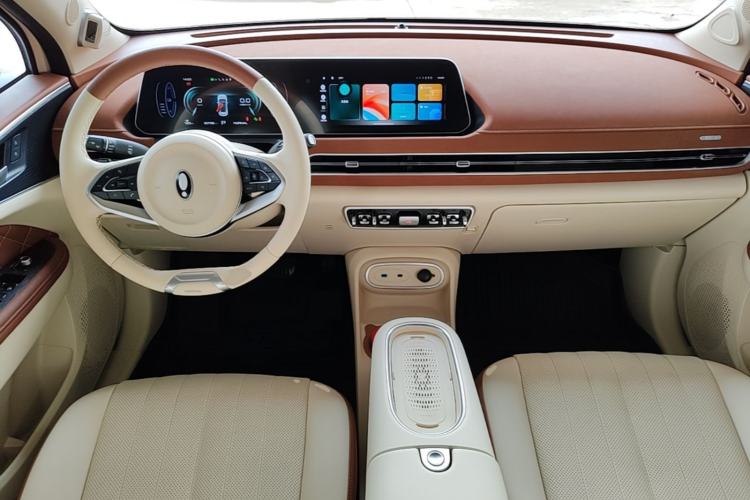 Used ORA Good Cat 2024 401 km Range Luxury Version 135 kW Center Console