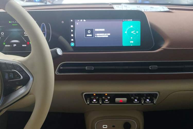 Used ORA Good Cat 2024 401 km Luxury Version 126 kW Audio And AC Panel