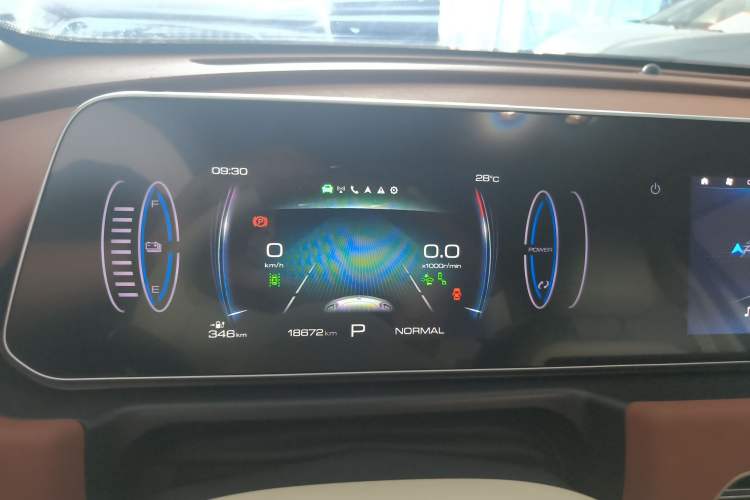 Used ORA Good Cat 2024 401 km Range Luxury Version 135 kW Odometer Close Up