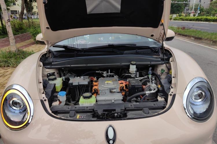 Used ORA Good Cat 2024 401 km Range Luxury Version 135 kW Engine Bay