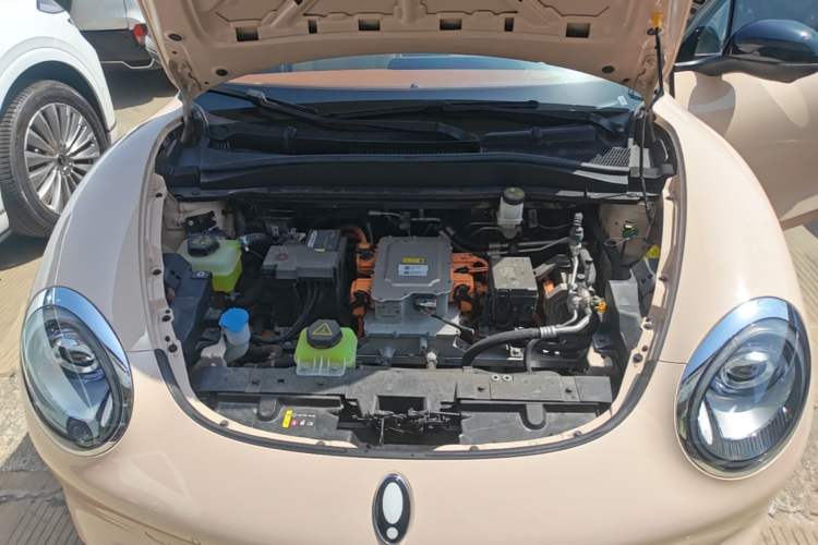 Used ORA Good Cat 2024 401 km Range Luxury Version 135 kW Engine Bay