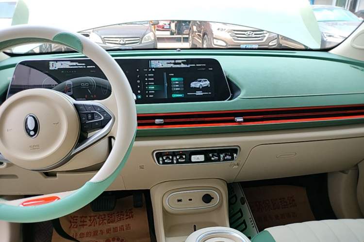 Used ORA Good Cat 2024 401 km Luxury Version Audio And AC Panel