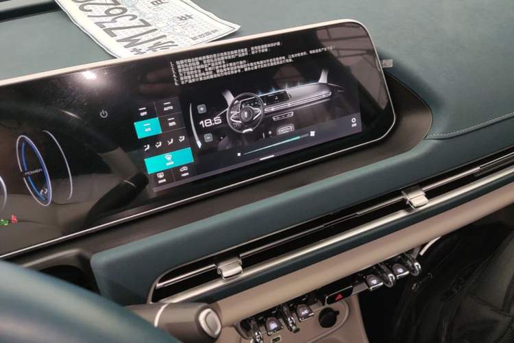 Used ORA Good Cat 2024 401 km Luxury Version Audio And AC Panel