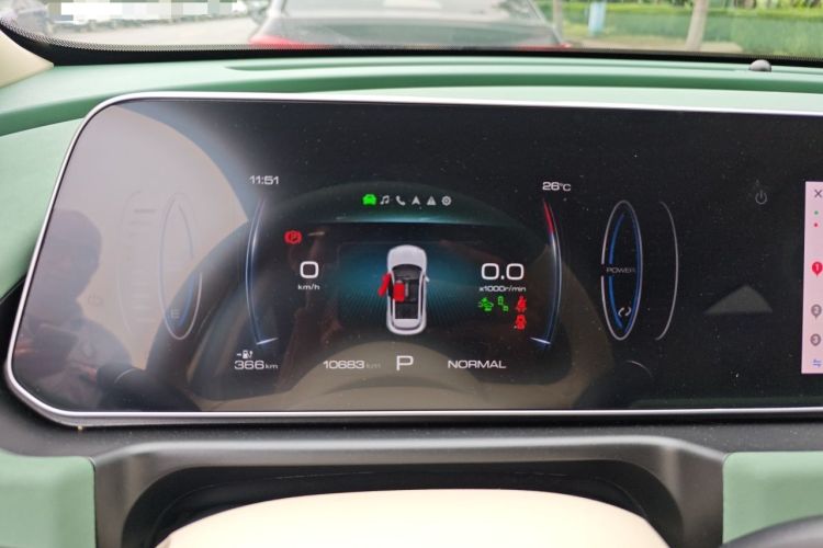 Used ORA Good Cat 2024 401 km Range Luxury Version 135 kW Instrument Cluster