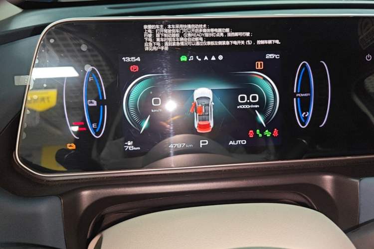 Used ORA Good Cat 2024 401 km Luxury Version 126 kW Instrument Cluster