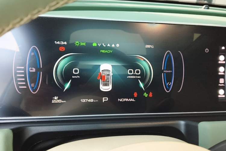 Used ORA Good Cat 2024 401 km Luxury Version Instrument Cluster