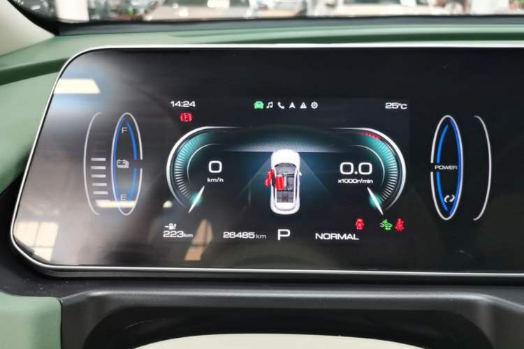 Used ORA Good Cat 2024 401 km Luxury Version 126 kW Instrument Cluster