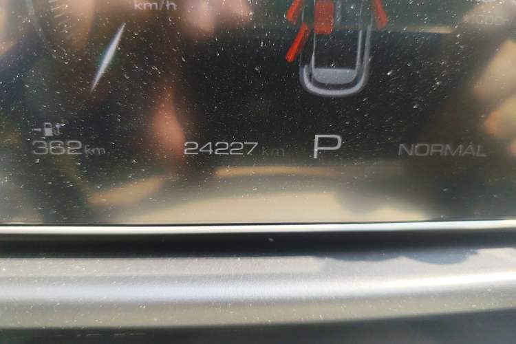 Used ORA Good Cat 2024 401 km Luxury Version 126 kW Odometer Close Up