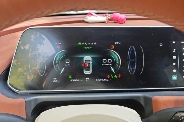 Used ORA Good Cat 2024 501 km Luxury Version Instrument Cluster