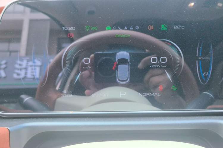 Used ORA Good Cat 2024 401 km Range Luxury Version 135 kW Instrument Cluster