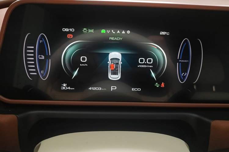 Used ORA Good Cat 2024 401 km Range Luxury Version 135 kW Instrument Cluster