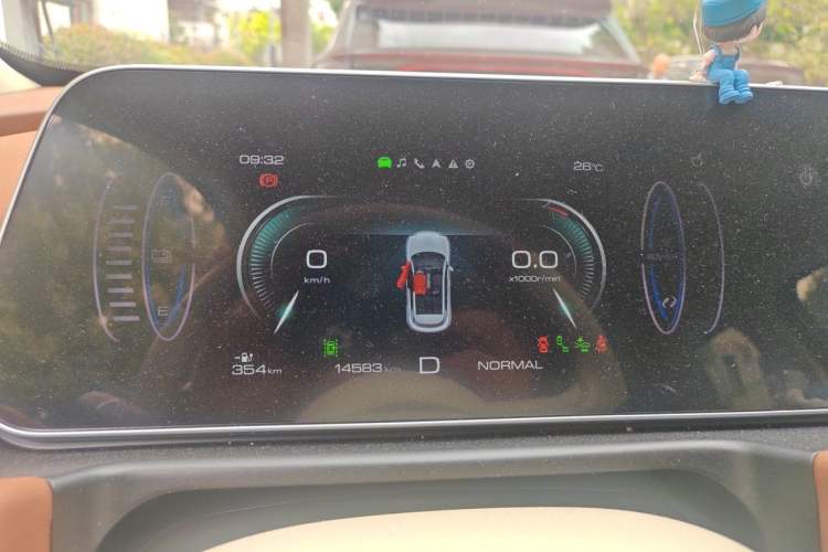 Used ORA Good Cat 2024 401 km Range Luxury Version 135 kW Instrument Cluster