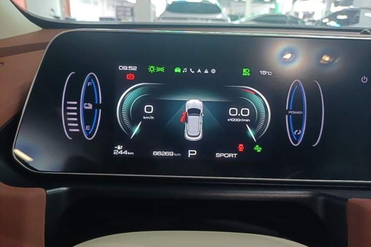Used ORA Good Cat 2024 401 km Luxury Version Instrument Cluster
