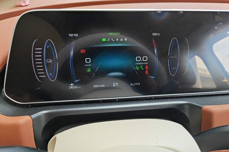 Used ORA Good Cat 2024 401 km Range Luxury Version 135 kW Instrument Cluster