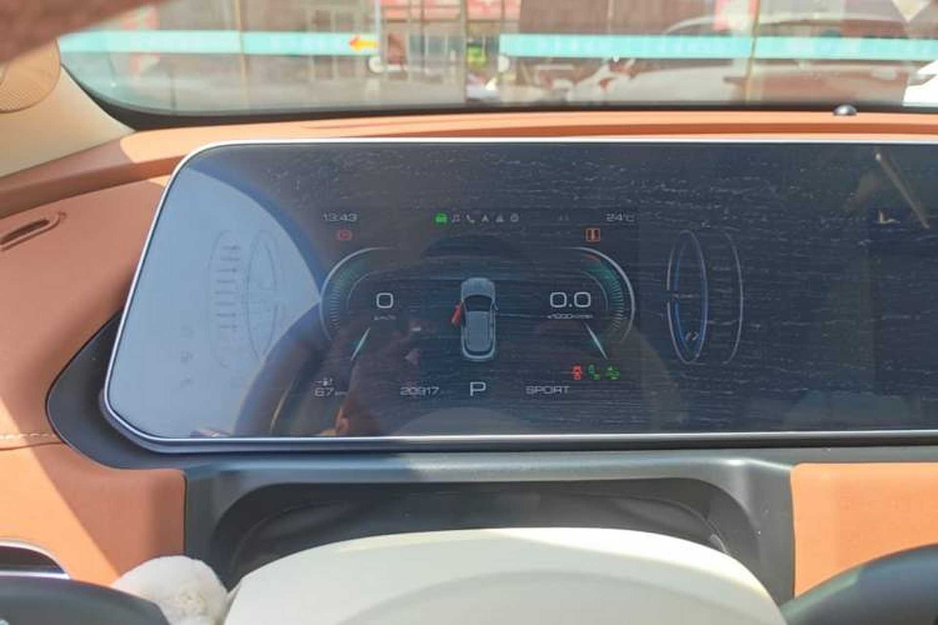Used ORA Good Cat 2024 401 km Range Luxury Version 135 kW Instrument Cluster