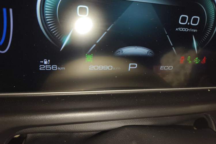 Used ORA Good Cat 2024 401 km Range Luxury Version 135 kW Odometer Close Up