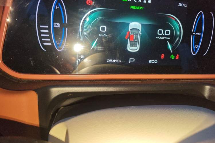 Used ORA Good Cat 2024 401 km Luxury Version Odometer Close Up