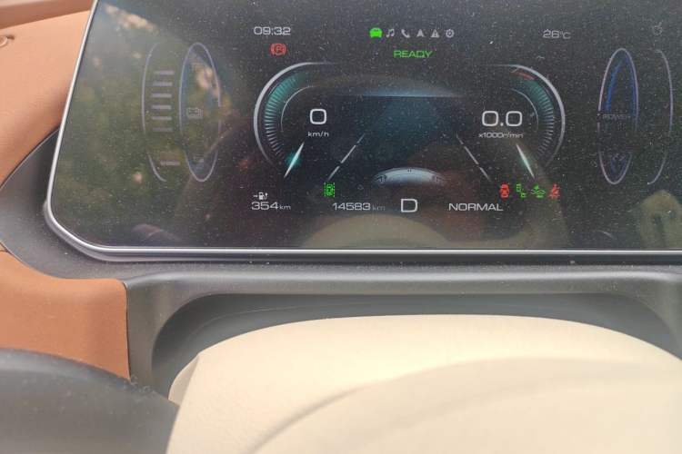 Used ORA Good Cat 2024 401 km Range Luxury Version 135 kW Odometer Close Up