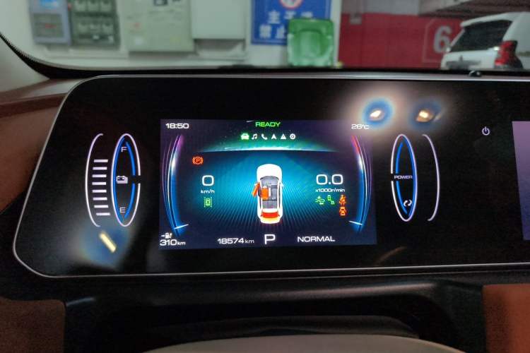Used ORA Good Cat 2024 401 km Range Luxury Version 135 kW Instrument Cluster