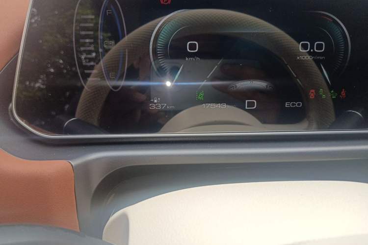 Used ORA Good Cat 2024 401 km Luxury Version 126 kW Odometer Close Up