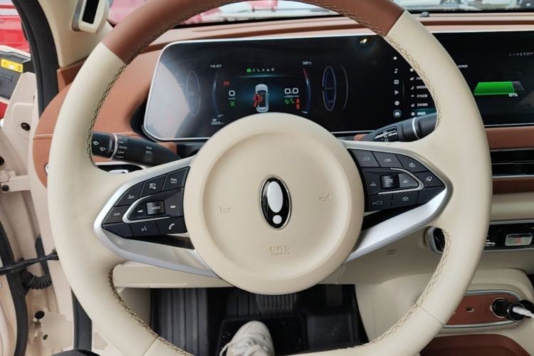 Used ORA Good Cat 2024 401 km Range Luxury Version 135 kW Steering Wheel