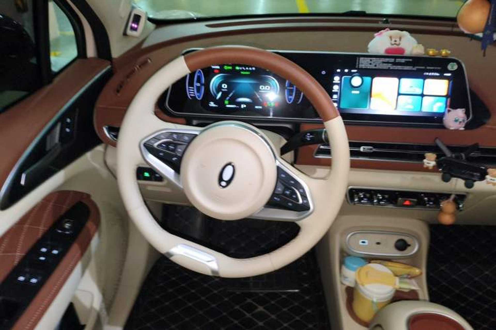 Used ORA Good Cat 2024 401 km Range Luxury Version 135 kW Steering Wheel