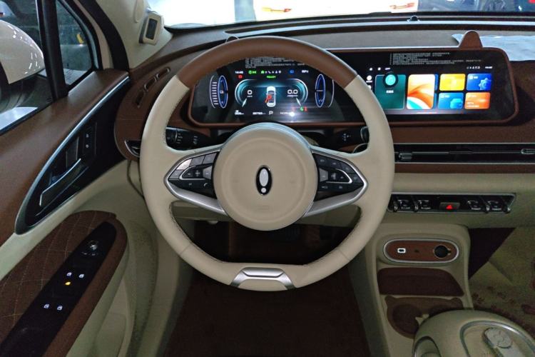 Used ORA Good Cat 2024 401 km Range Luxury Version 135 kW Steering Wheel