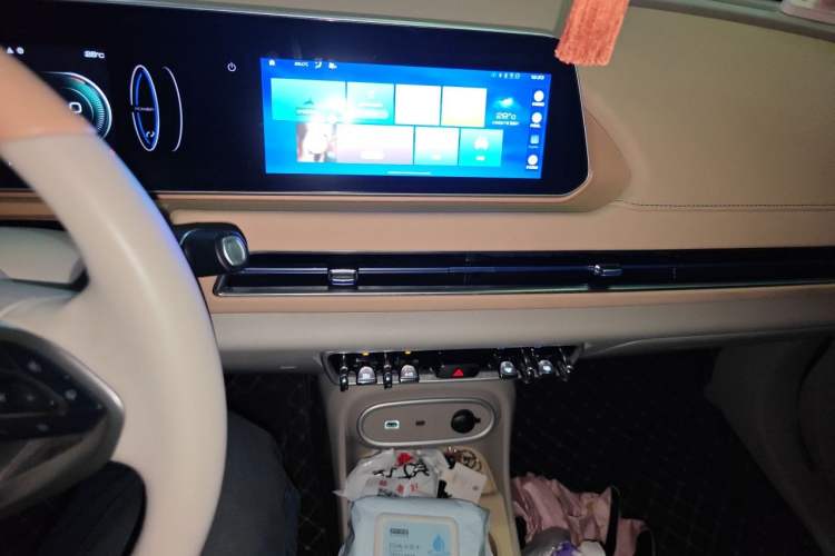 Used ORA Good Cat 2024 401 km Luxury Version Audio And AC Panel