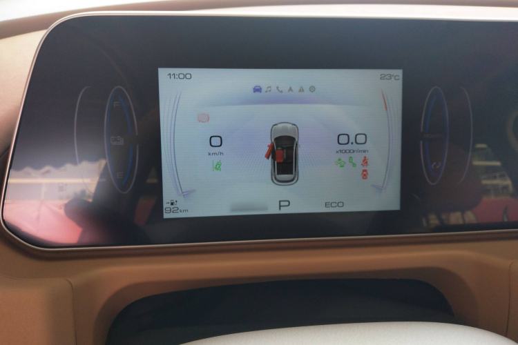 Used ORA Good Cat 2024 401 km Range Luxury Version 135 kW Instrument Cluster