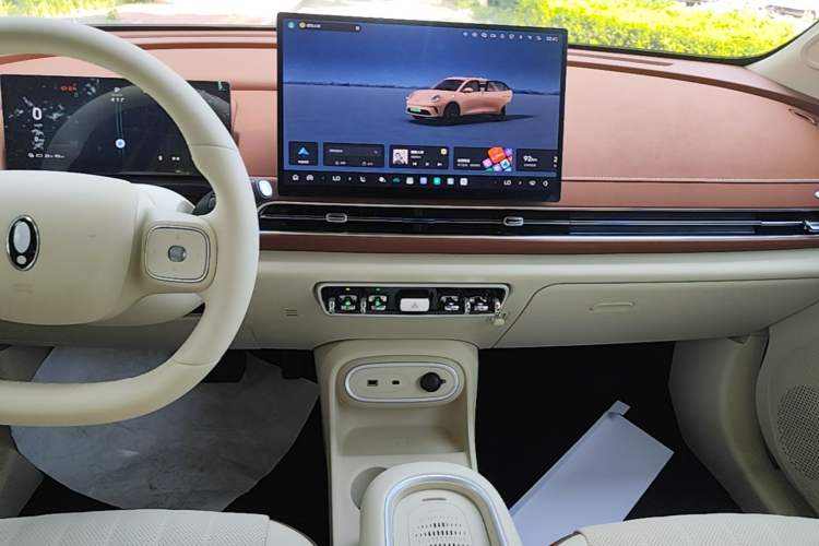 Used ORA Good Cat 2025 Model, 430 km Luxury Version Audio And AC Panel