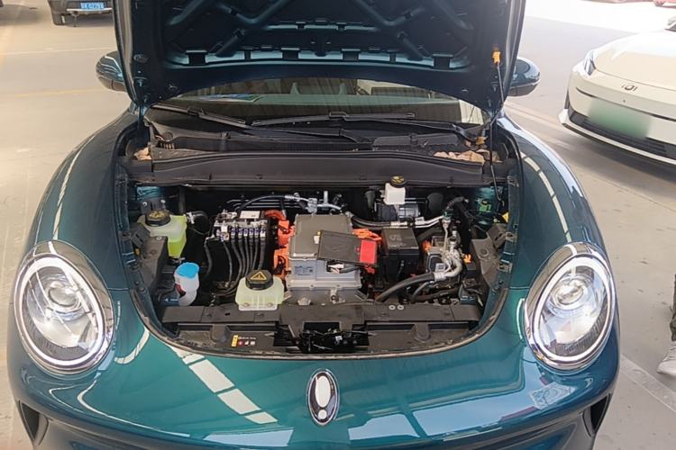 Used ORA Good Cat 2025 Model, 430 km Luxury Version Engine Bay