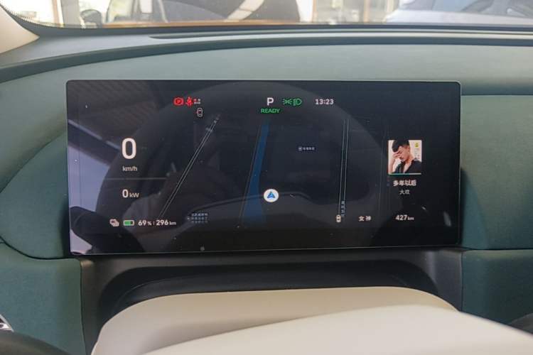 Used ORA Good Cat 2025 Model, 430 km Luxury Version Instrument Cluster