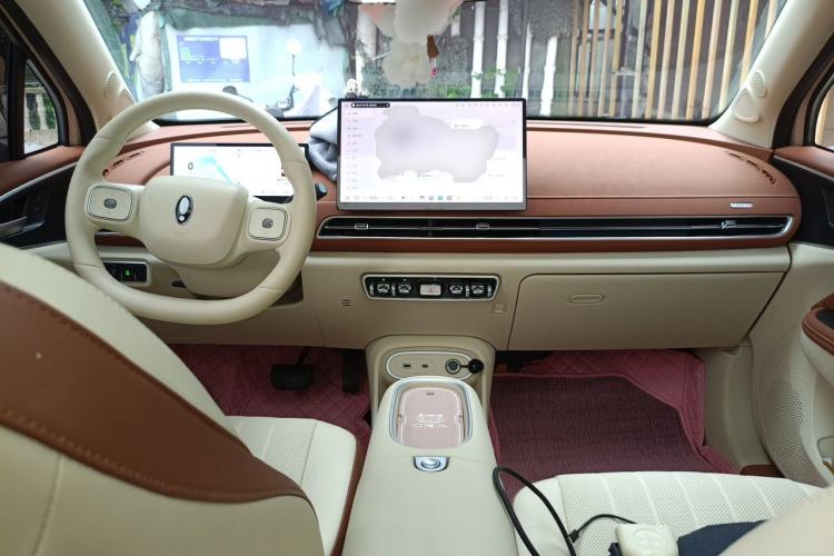 Used ORA Good Cat 2025 Model, 430 km Luxury Version Center Console