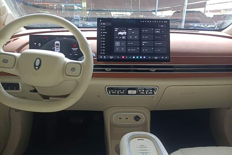 Used ORA Good Cat 2025 Model, 430 km Prestige Version Audio And AC Panel